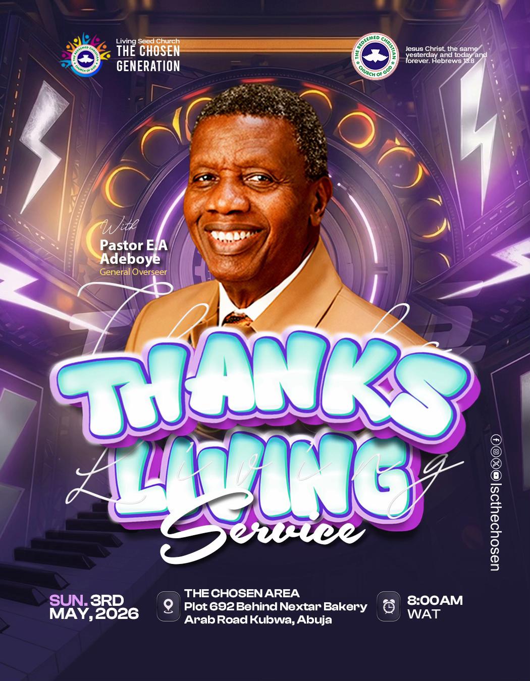 @RCCG LSC,The Chosen Generation