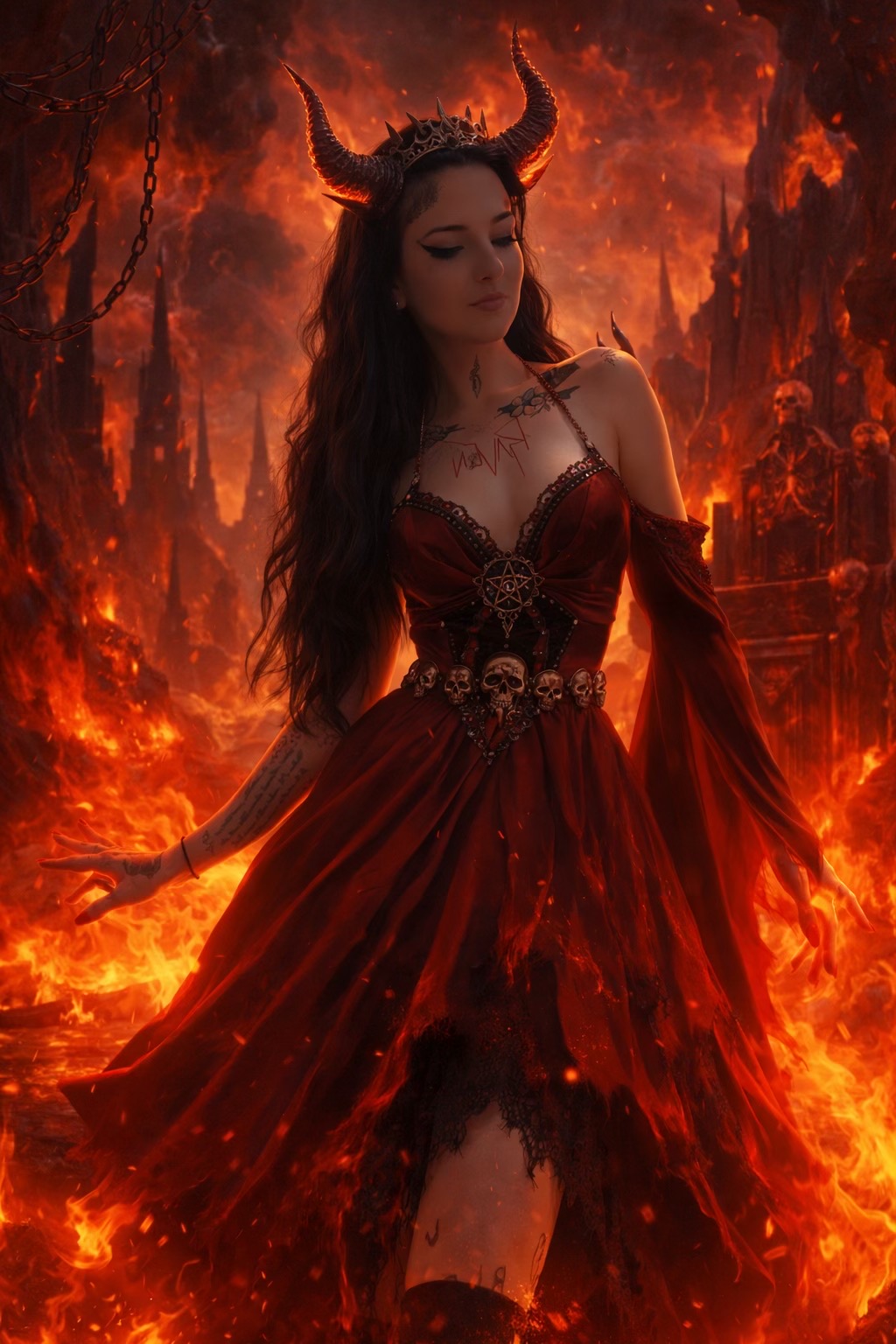 @❤️🖤 Lucifers side piece 🖤❤️
