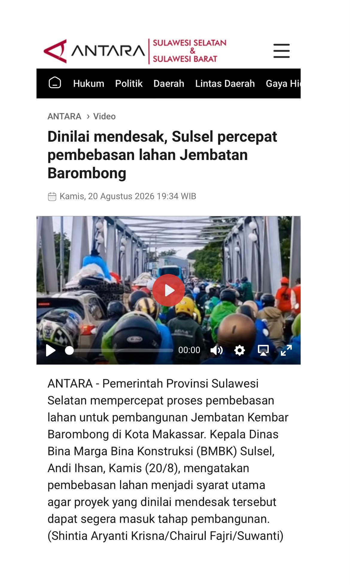 @AntaraSulsel