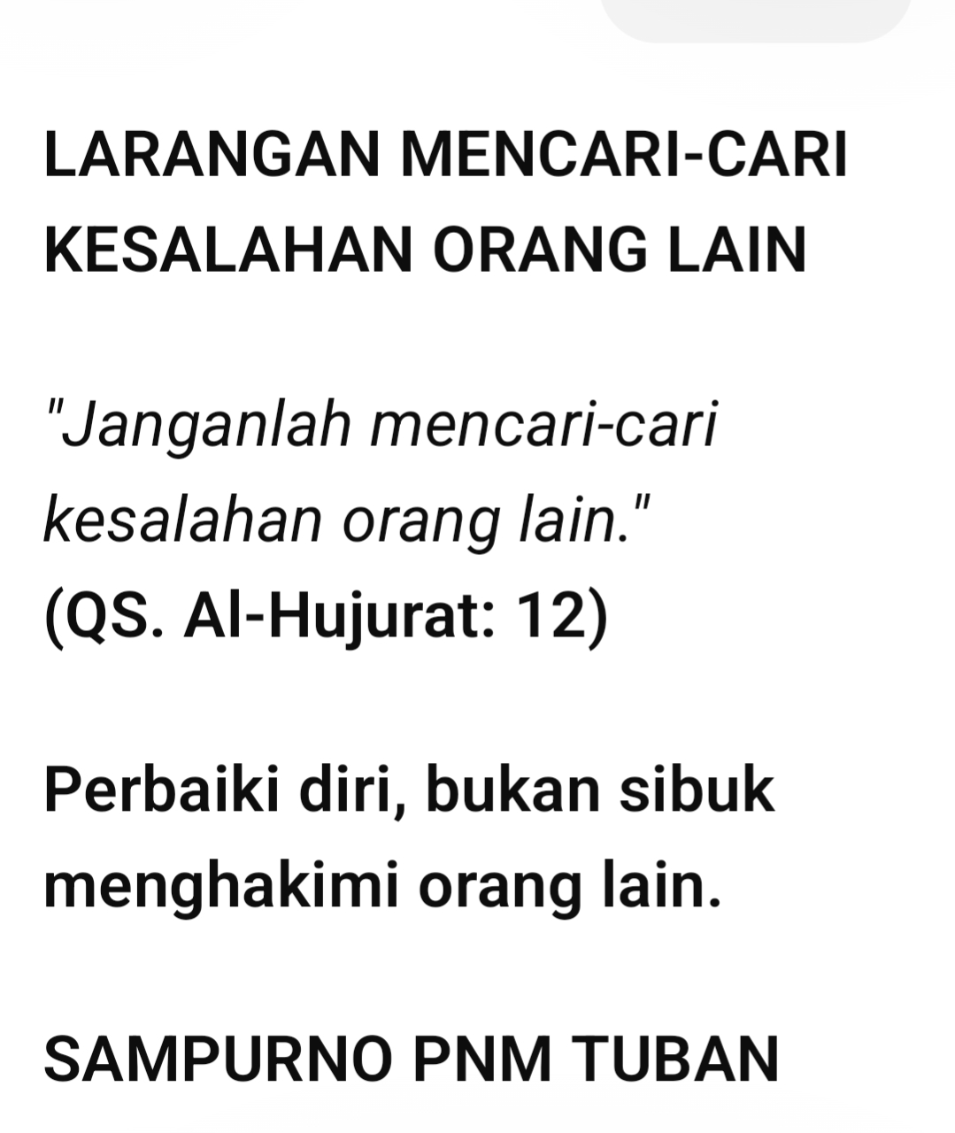 @PADEPOKAN NURMUHAMMAD TUBAN