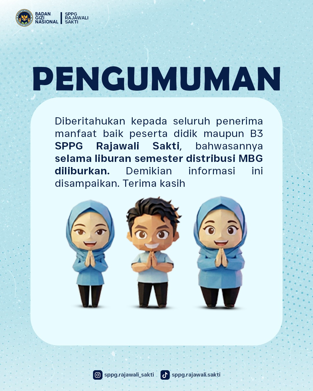 @SPPG Rajawali Sakti