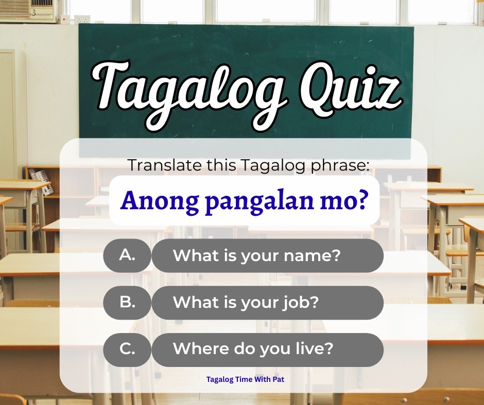 @Tagalog Time with Pat