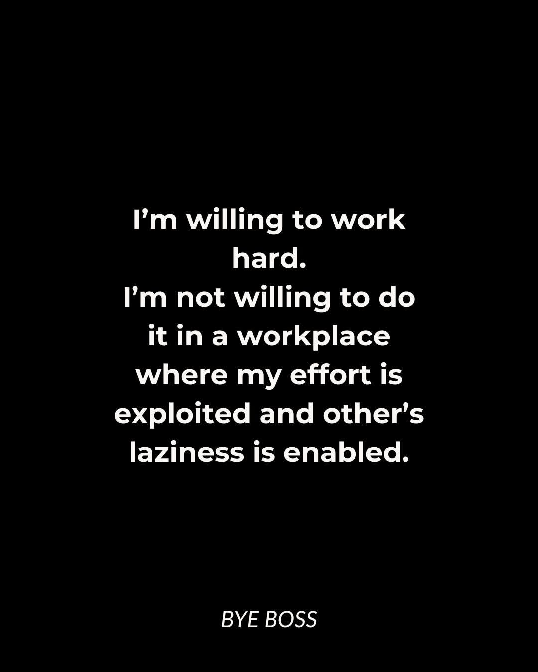 @Bye Boss | Toxic workplace