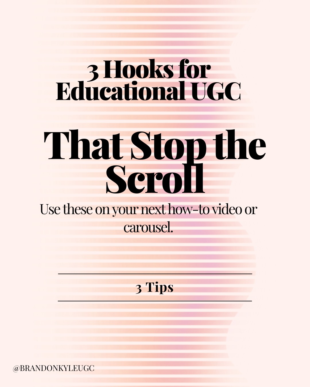 @Brandon - UGC Content Creator