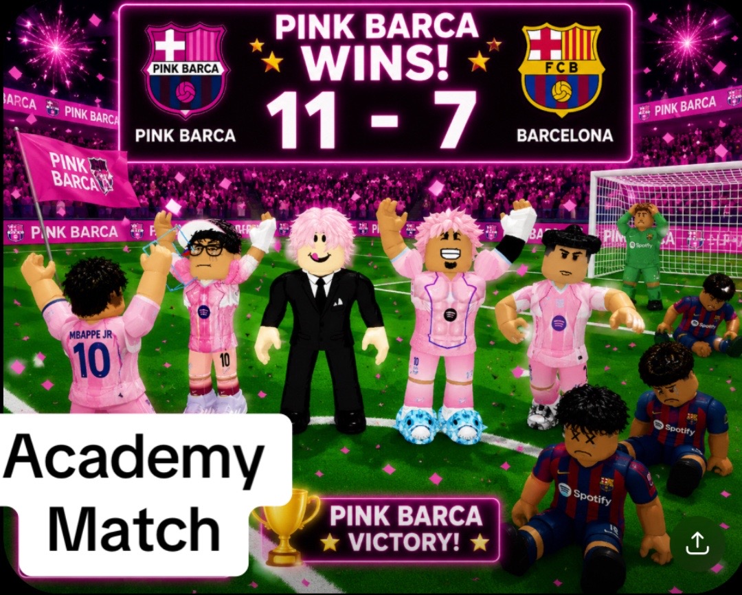 @PINK BARCA ๐ฉท