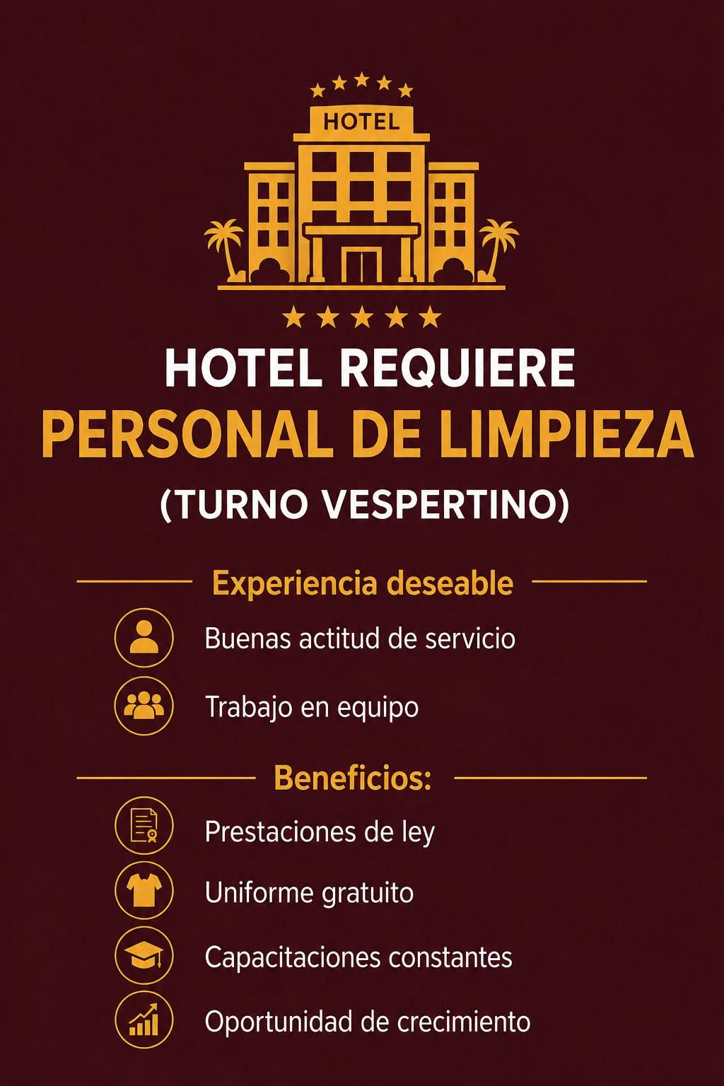 @trabajo si hay✅️