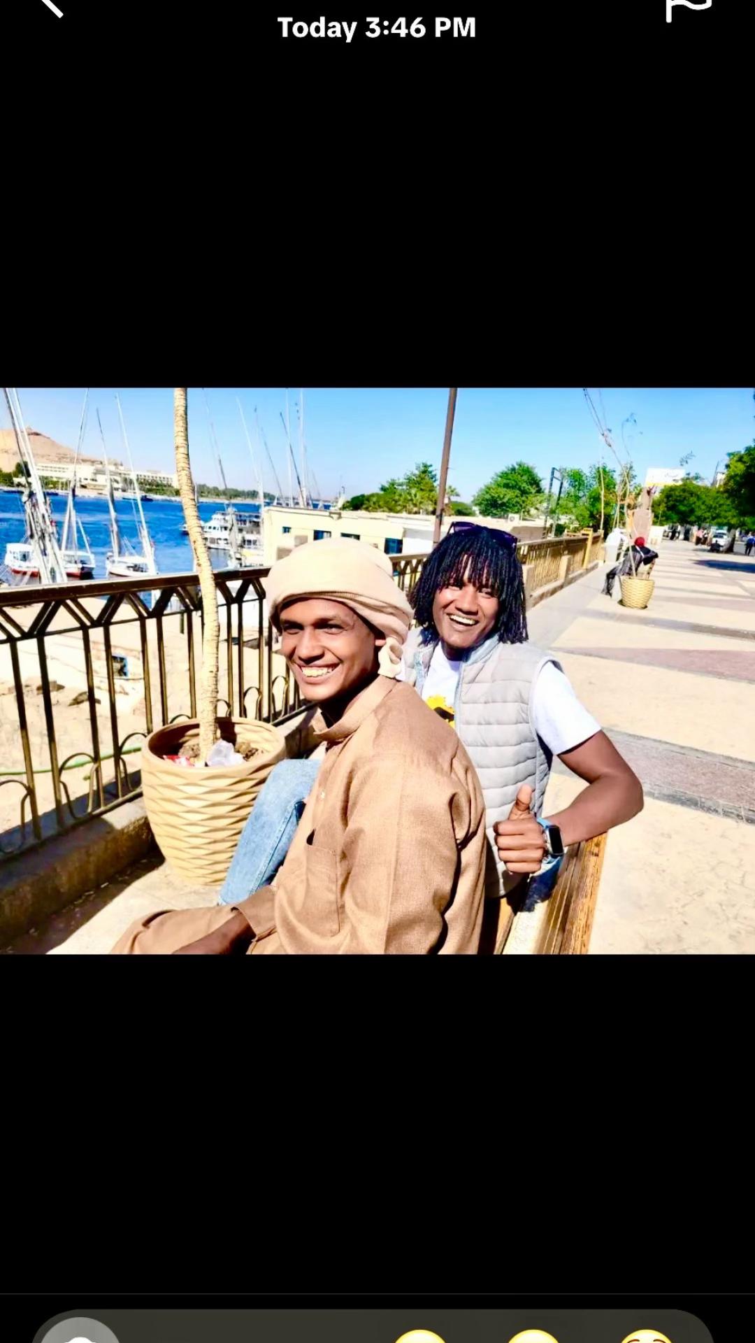 @Felucca on the Nile in Egypt,