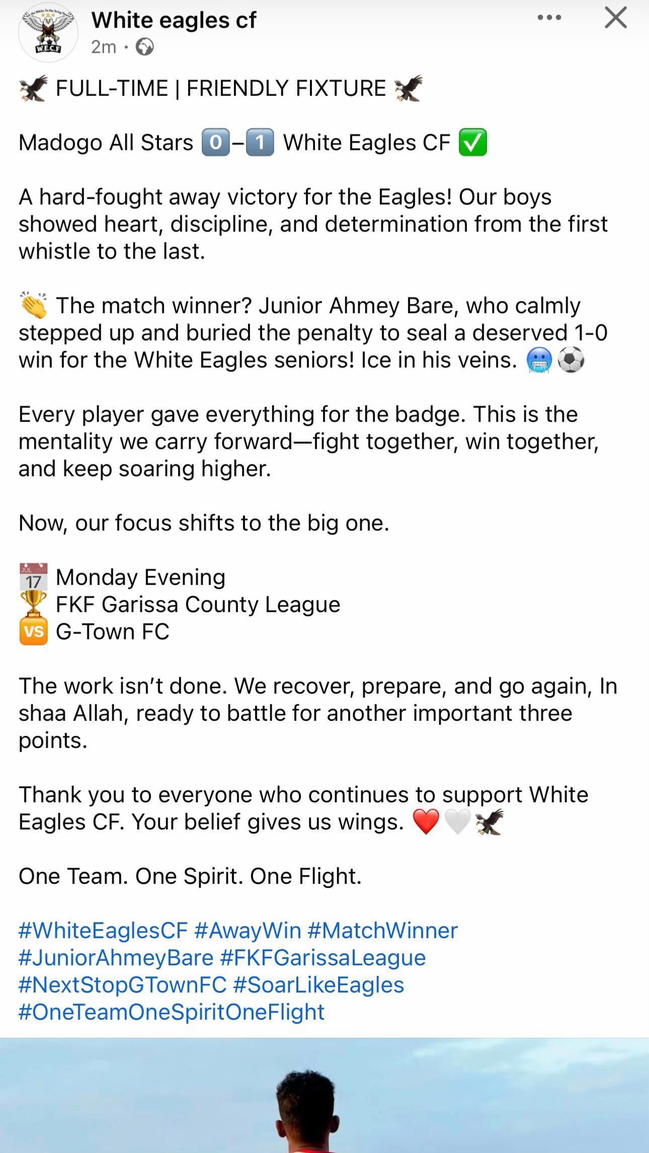 @WHITE EAGLES CF