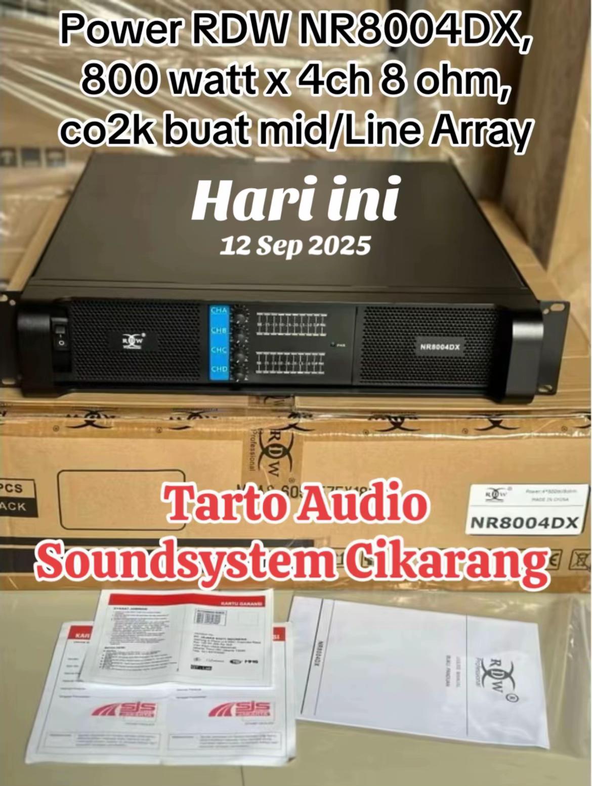 @Tarto Audio Cikarang