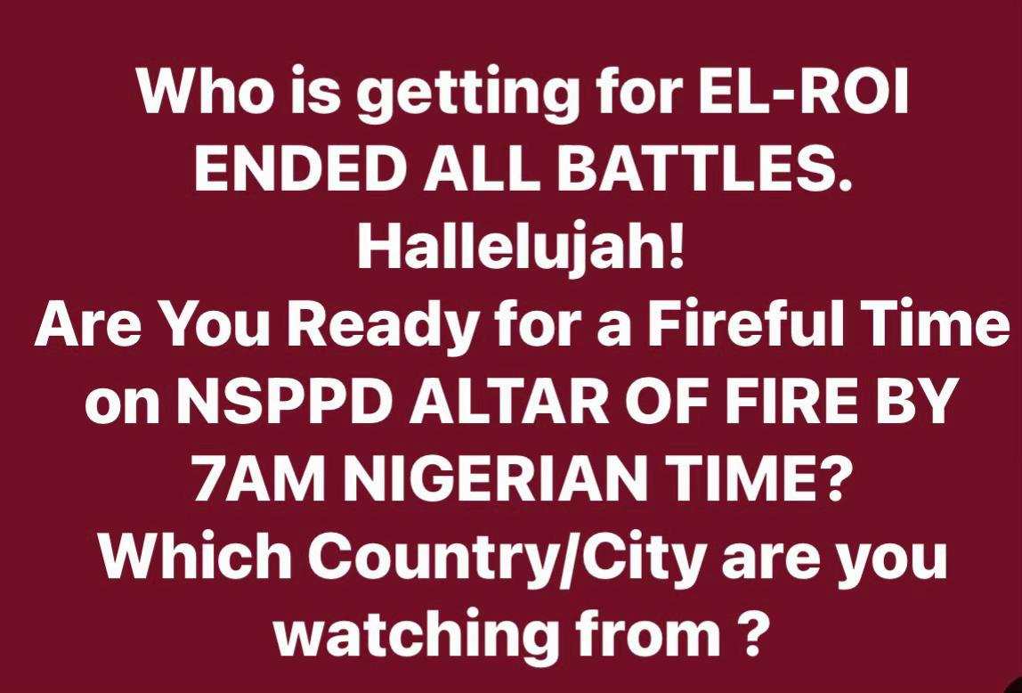 @Pastor Jerry Eze