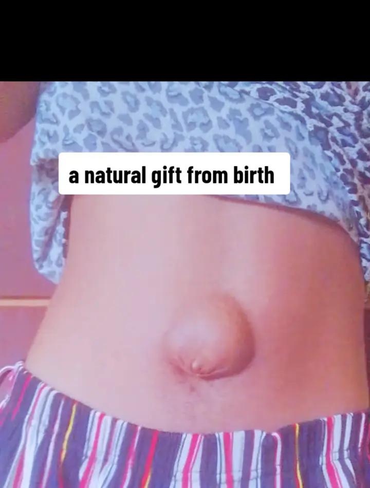 @Her navel