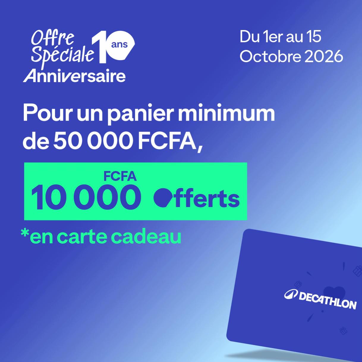 @Decathlon Côte d'Ivoire