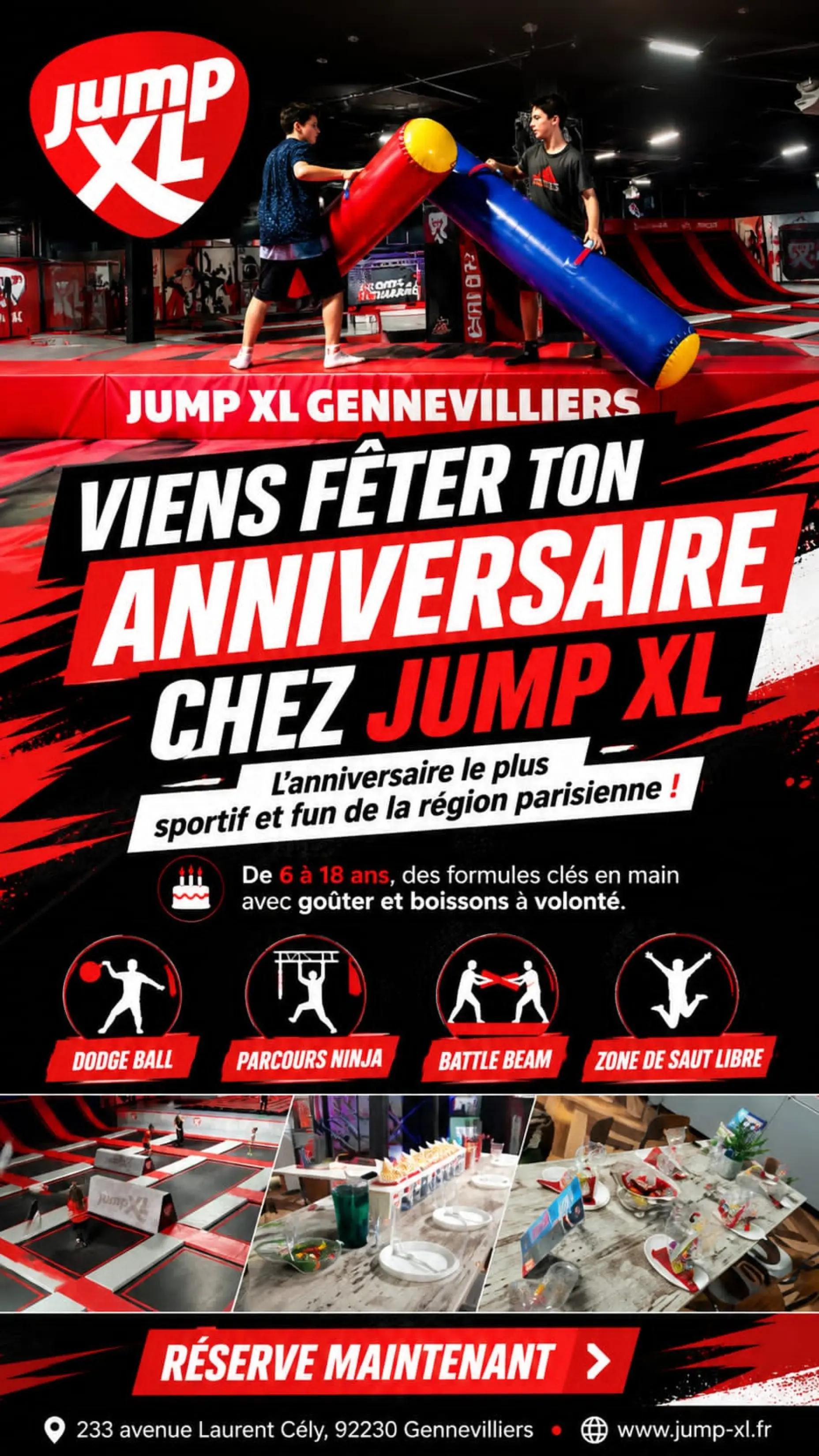 @Jump xl paris Gennevilliers