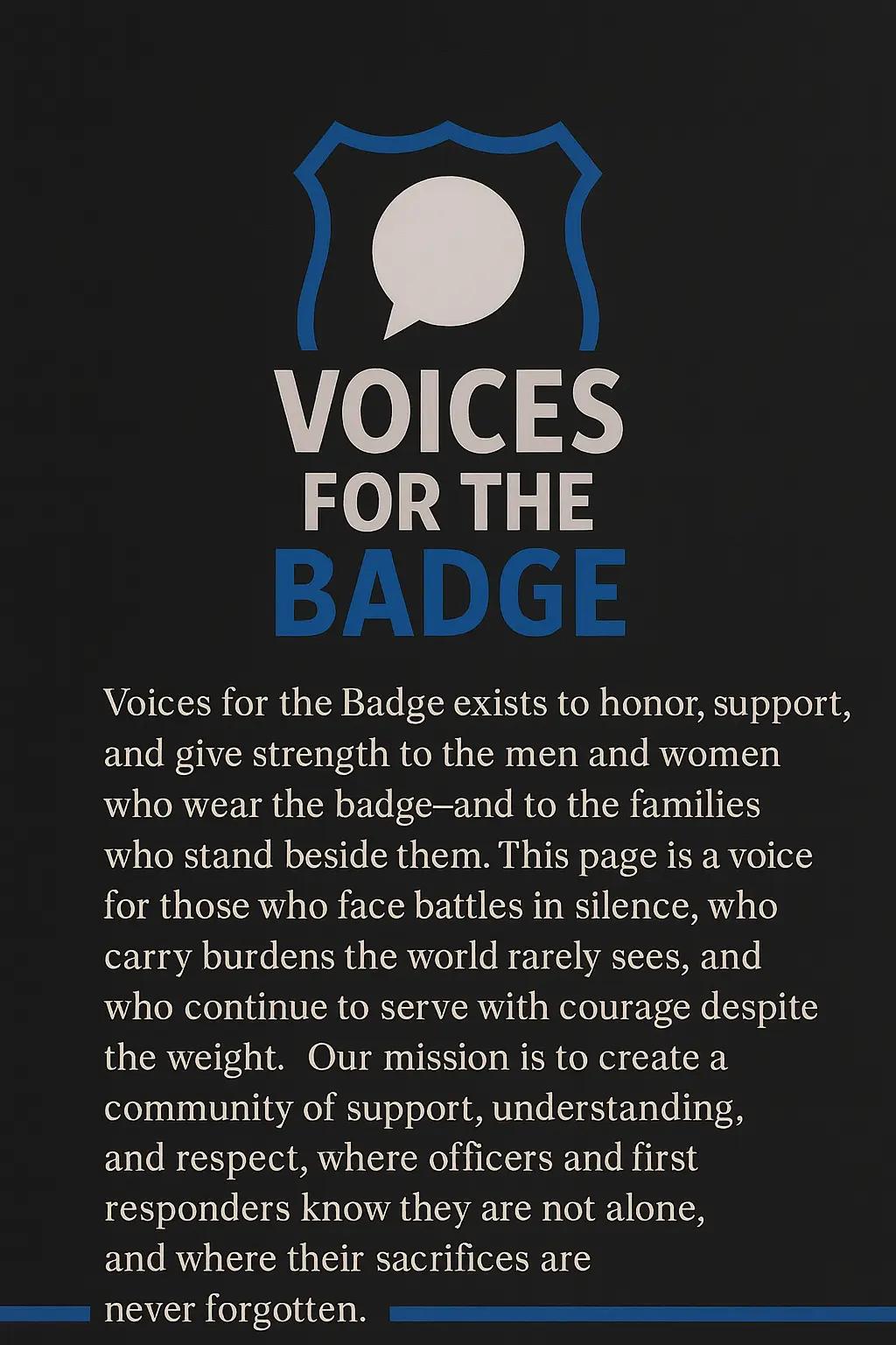 @Voices for the Badge 🇺🇸🚔💙