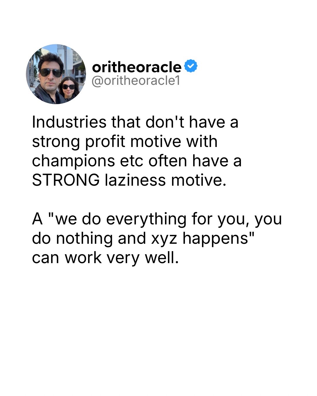 @Oritheoracle