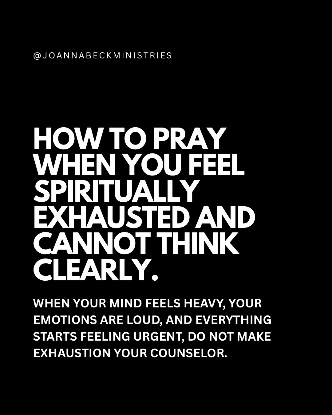 @Joanna Beck Ministries