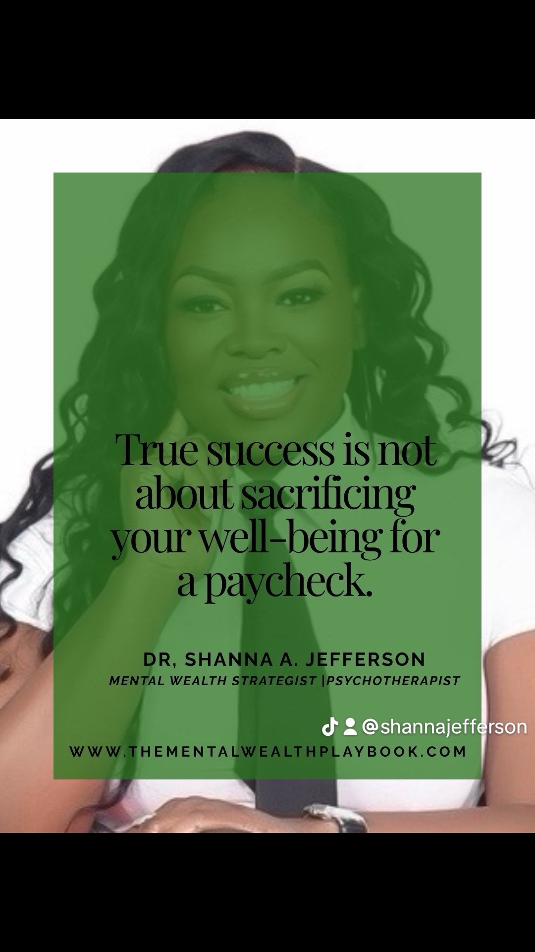 @Dr. Shanna A. Jefferson