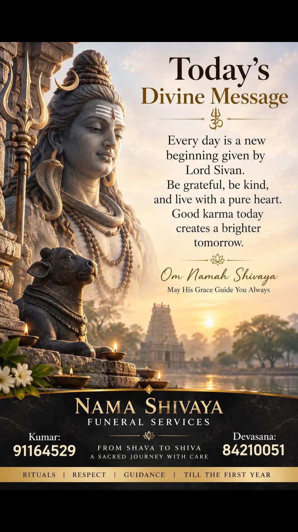 @Nama Shivaya Funeral Services