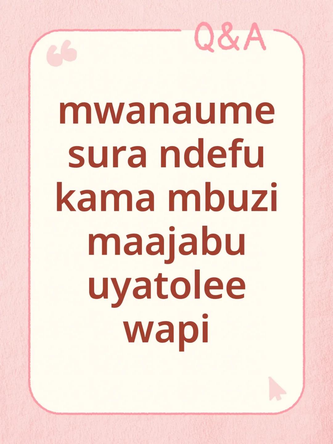 @mwanaa9999