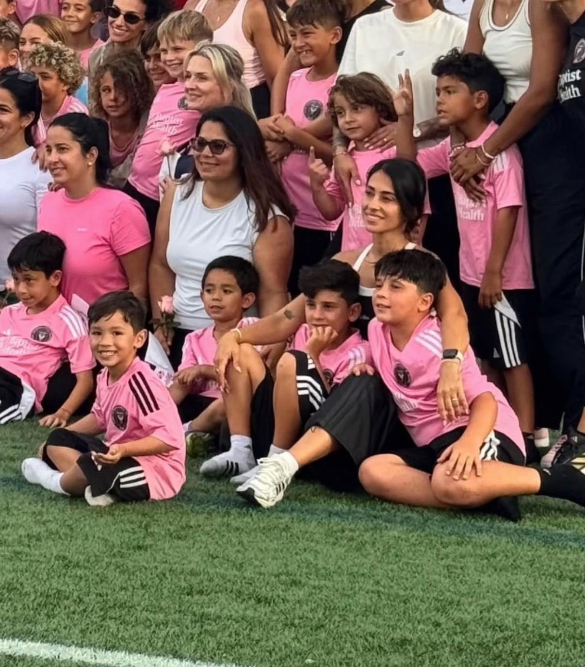 @Messi y children