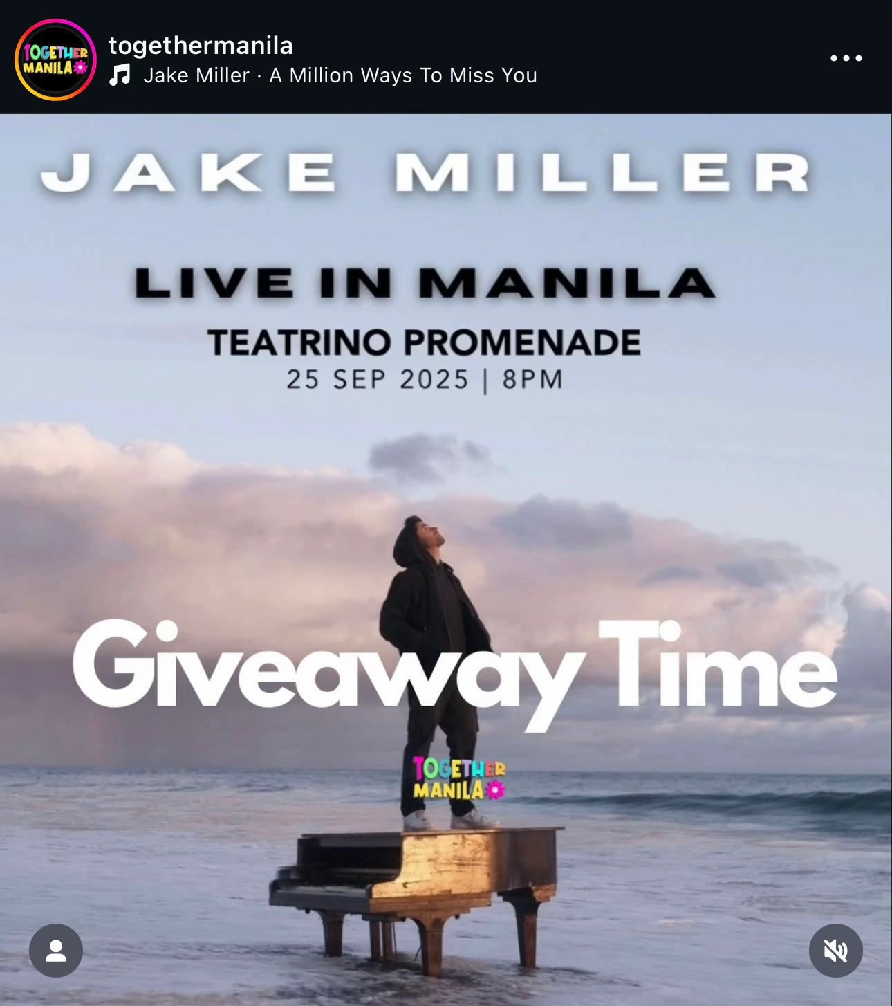 @Jake Miller Philippines