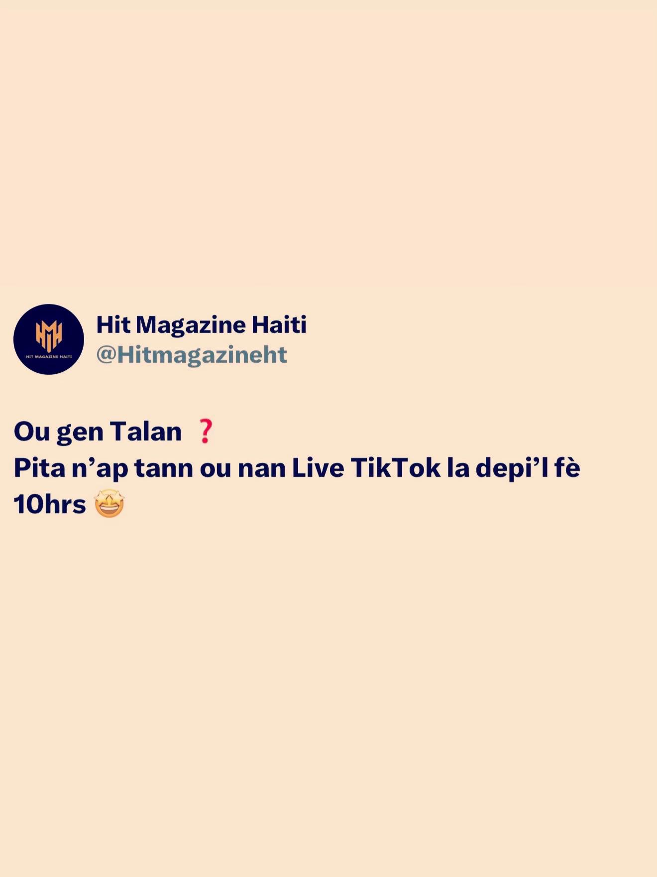 @Hit Magazine Haïti
