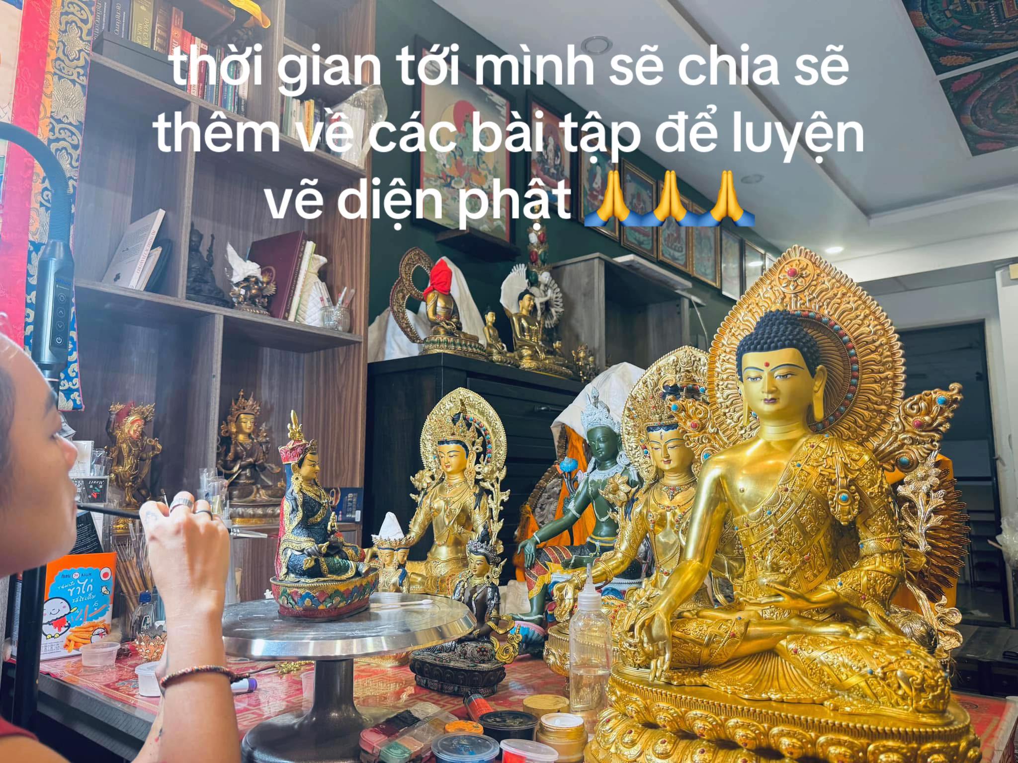 @Vẽ Phật Mật T&ocirc;ng
