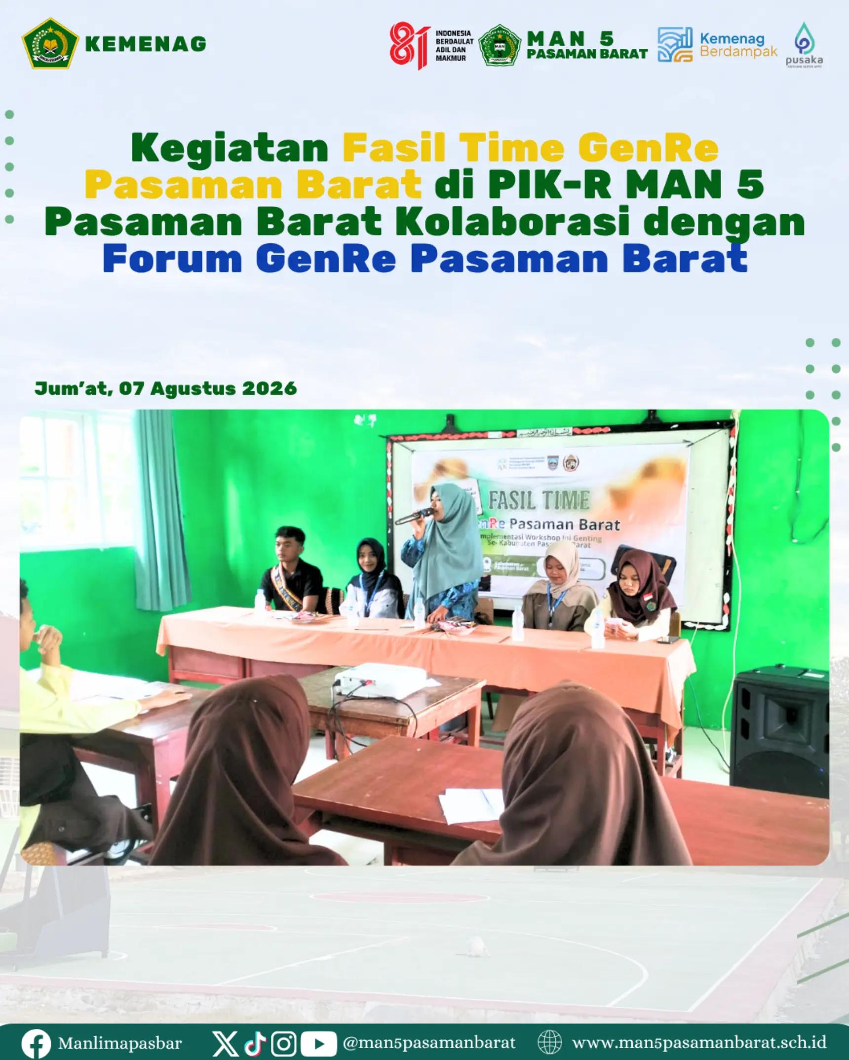 @MA Negeri 5 Pasaman Barat