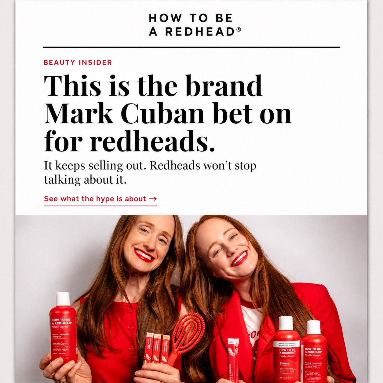 @How to be a Redhead
