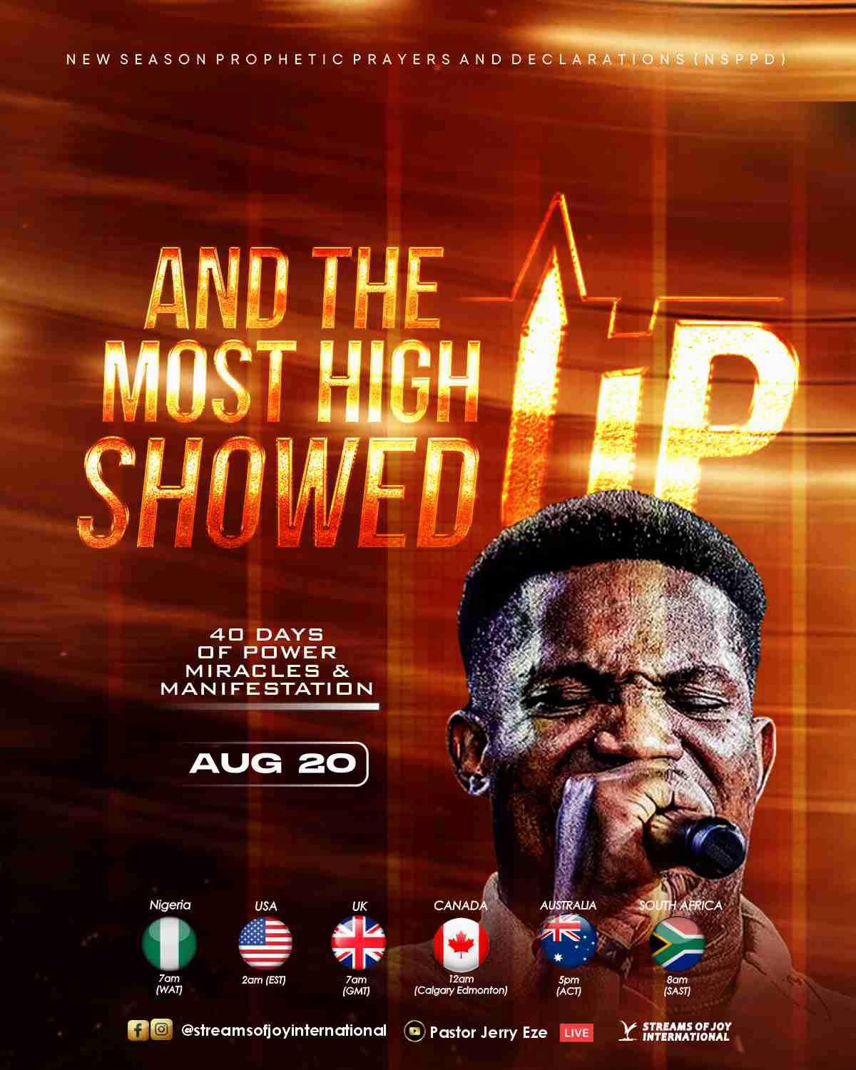 @Pastor Jerry Eze
