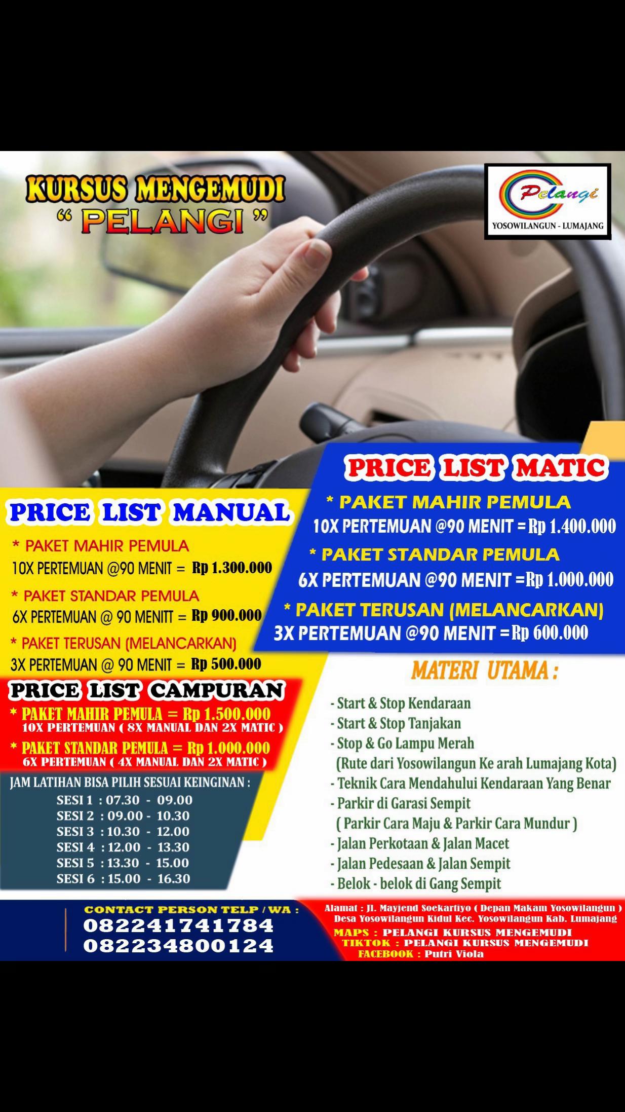 @PELANGI KURSUS MENGEMUDI