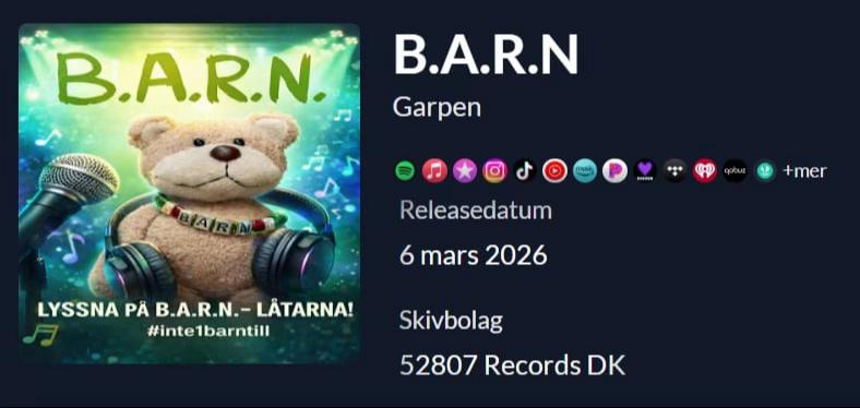 @B.A.R.N. #inte1barntill
