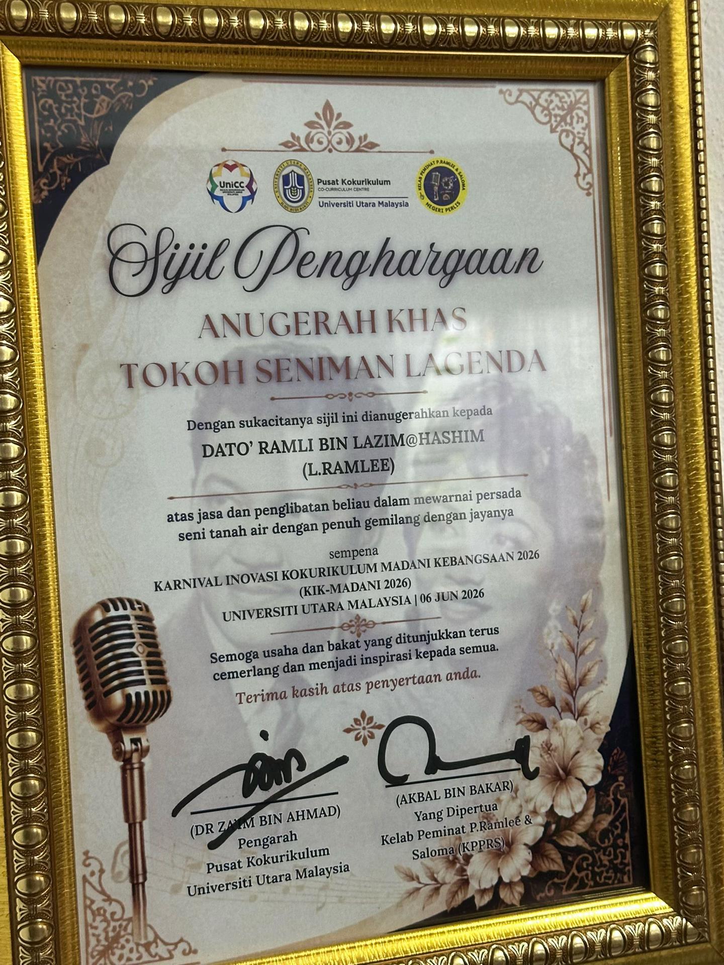 @Ramli Zainon