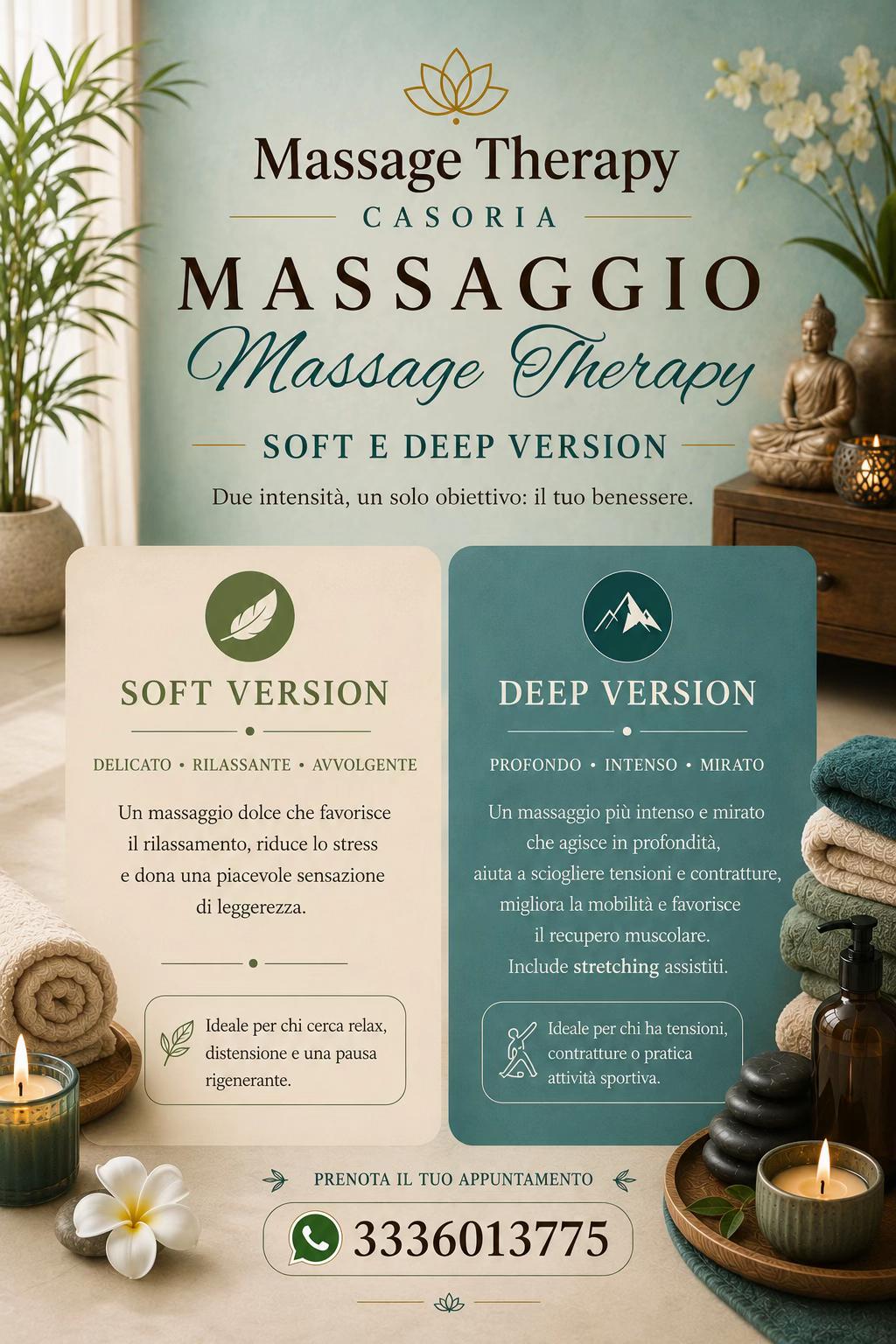 @MASSAGE THERAPY CASORIA