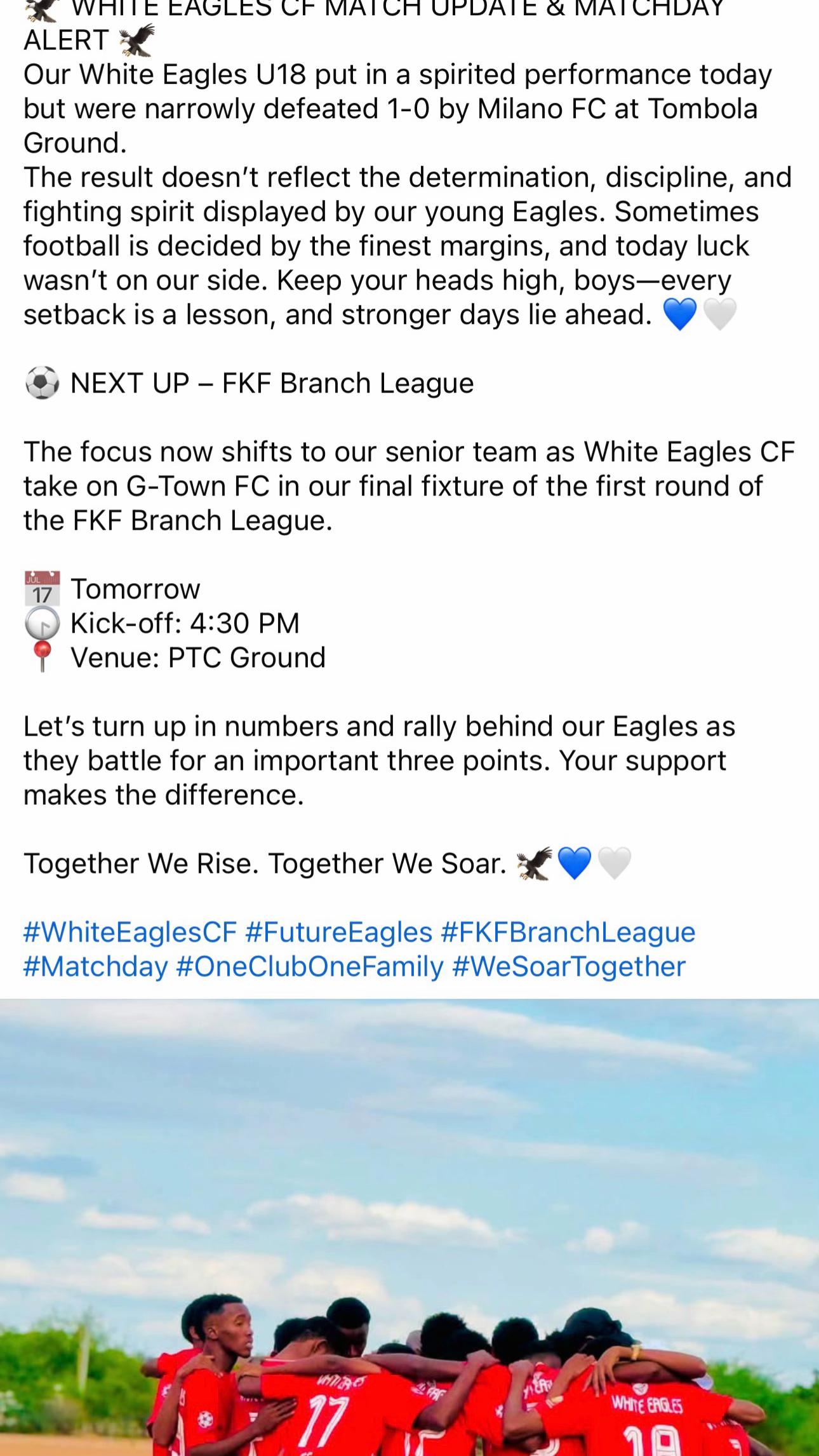 @WHITE EAGLES CF
