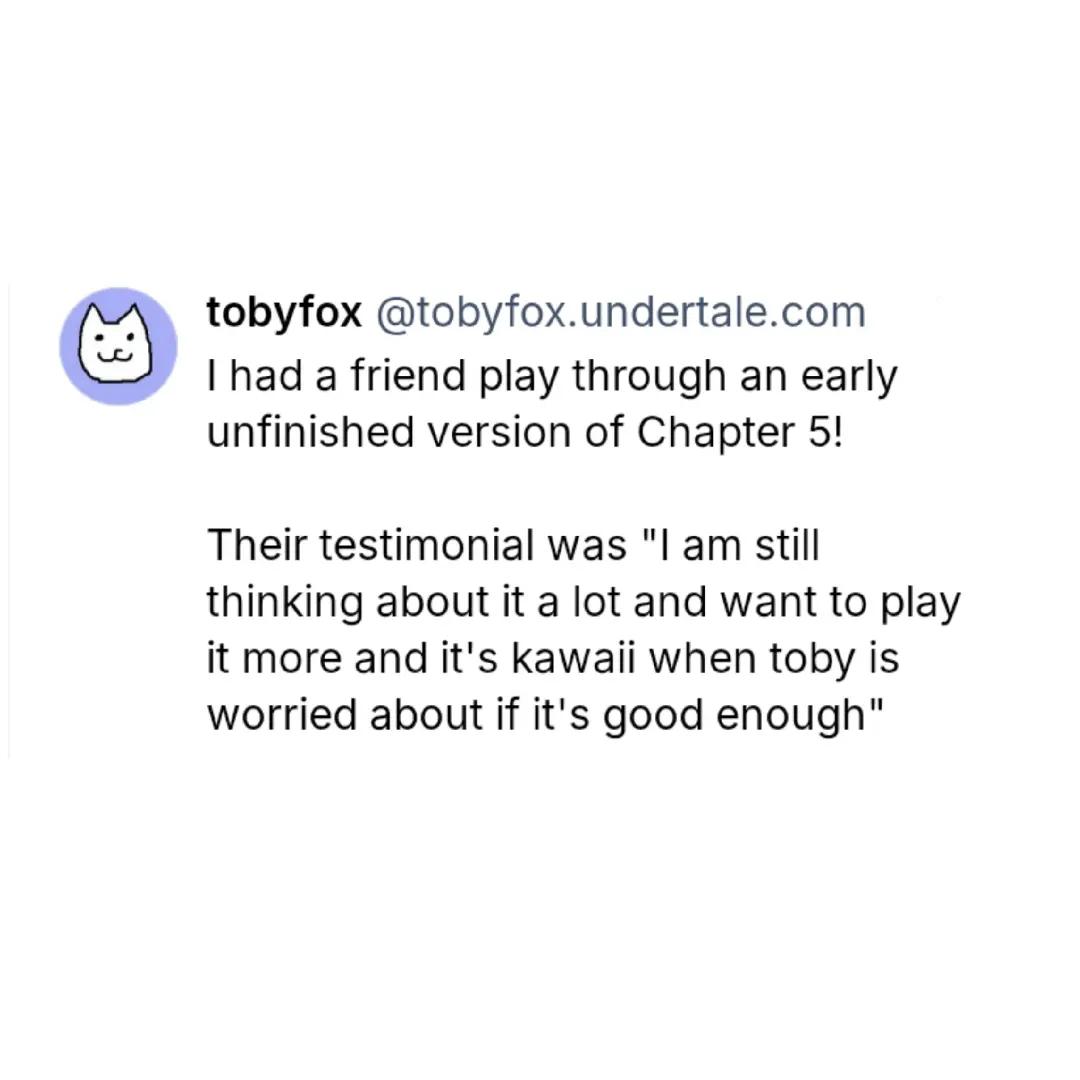 @Toby Fox