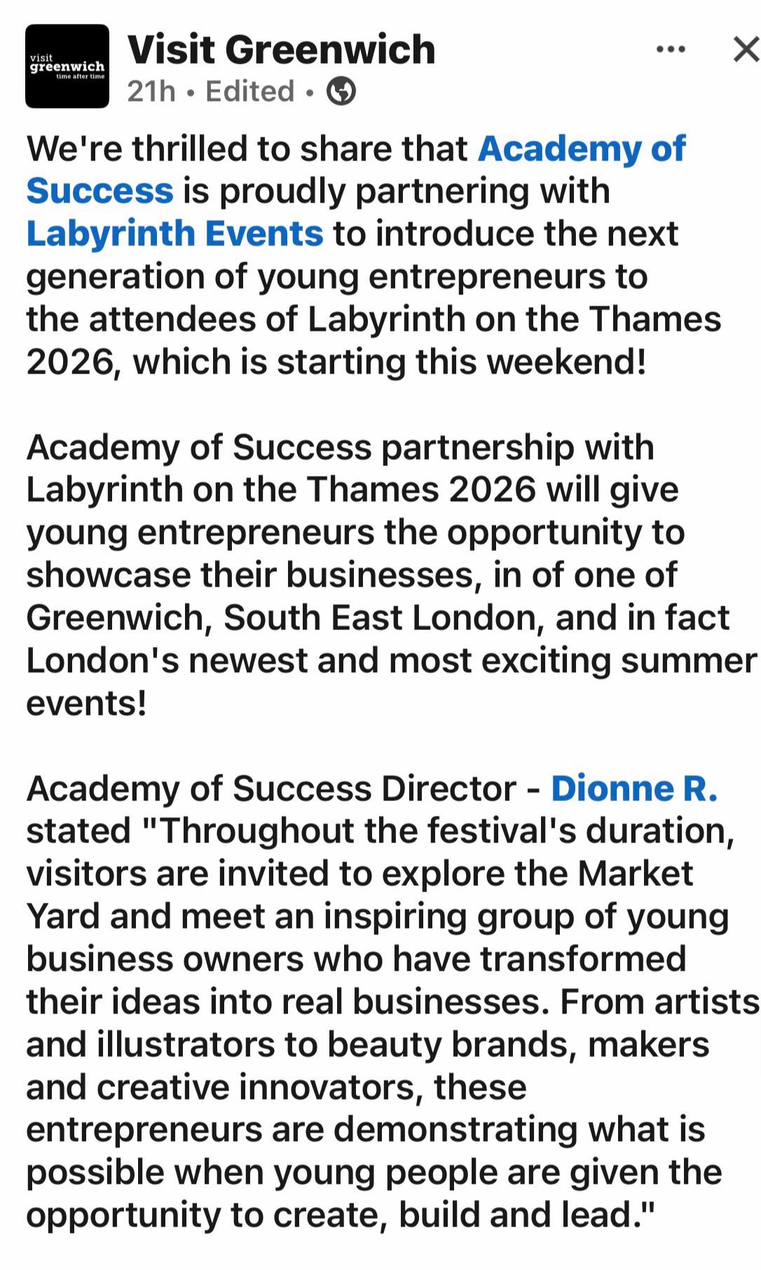 @Academy of Success