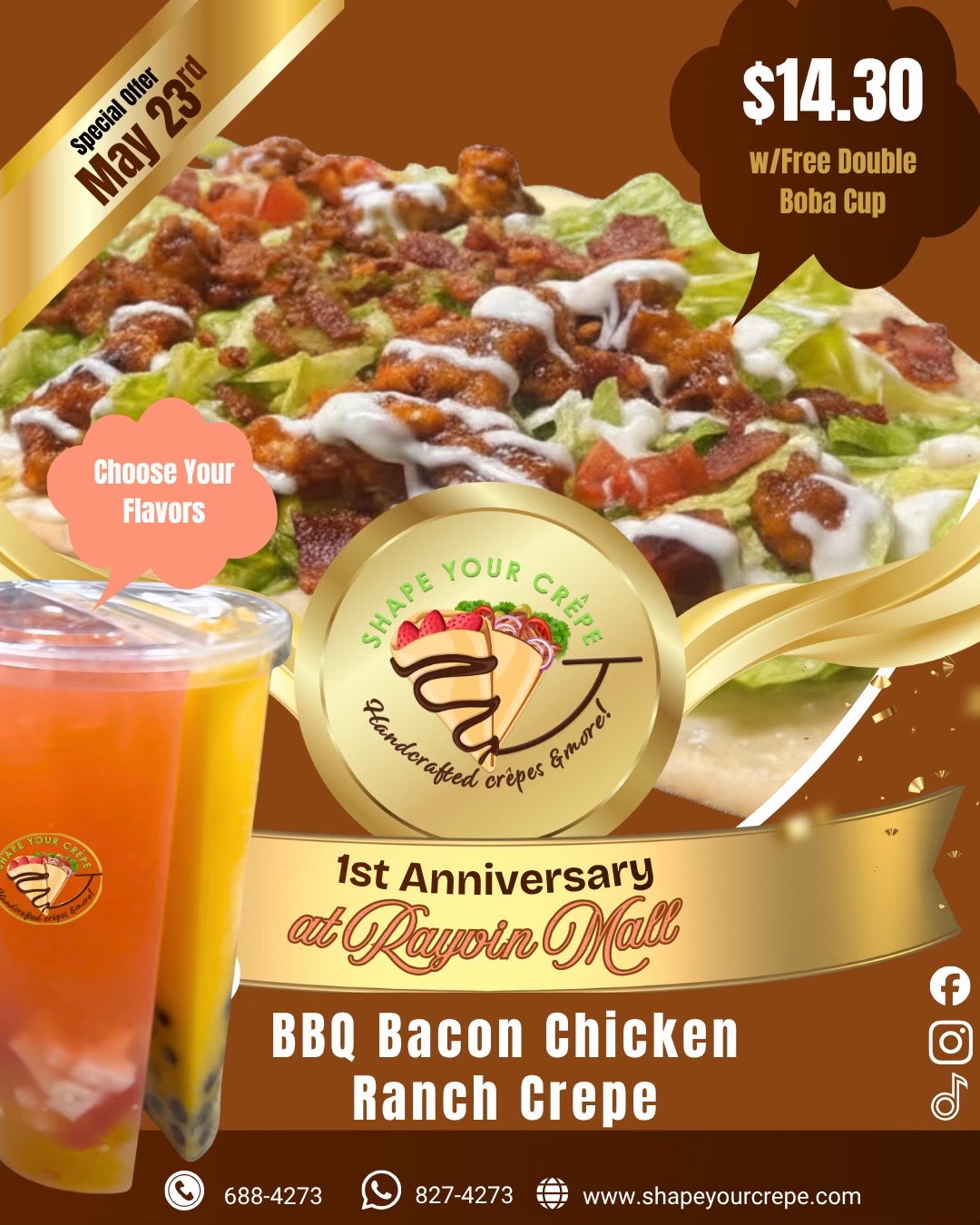 @Shape Your Crêpe Cafe