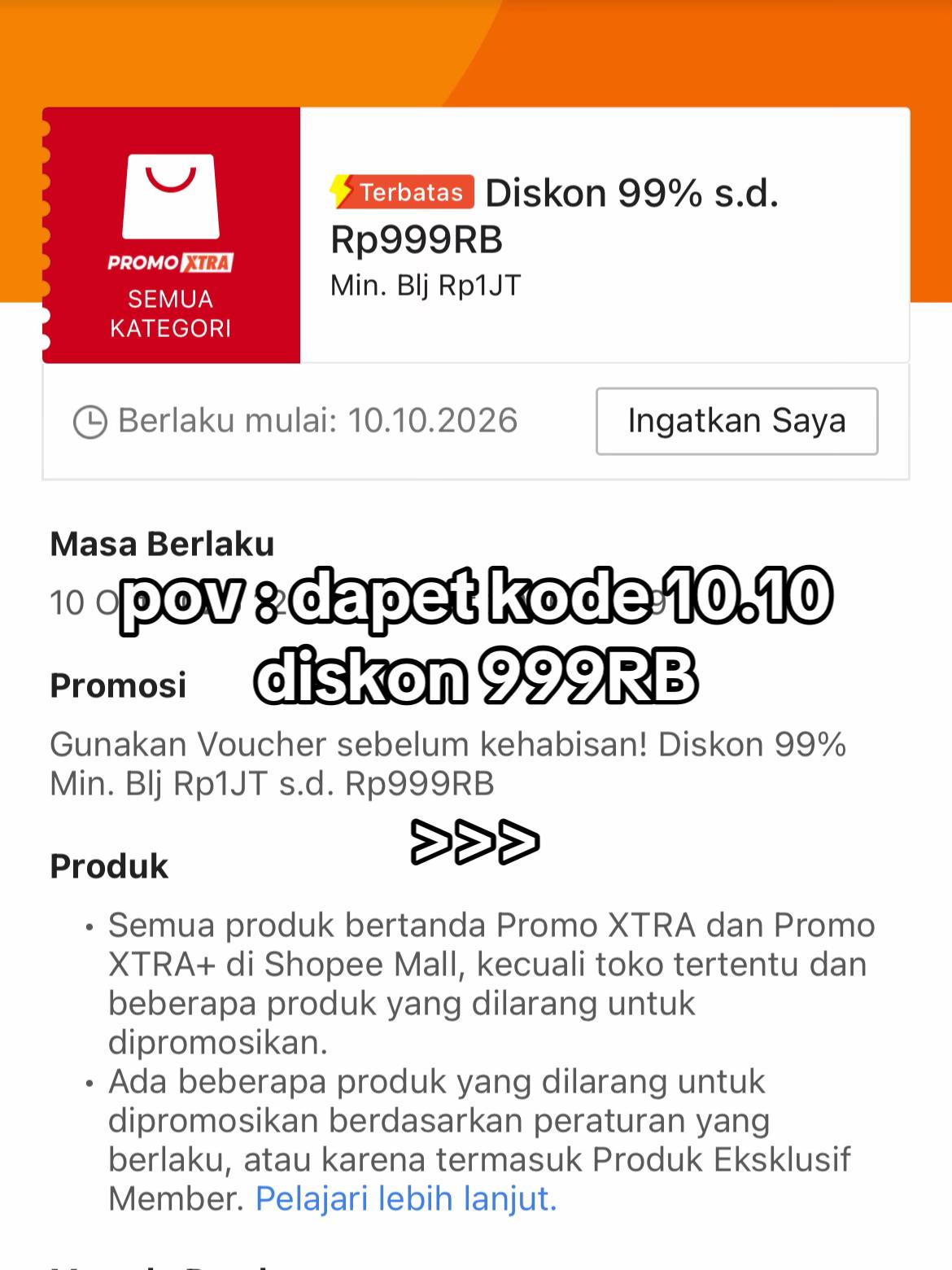 @info kode voucher ๐ก
