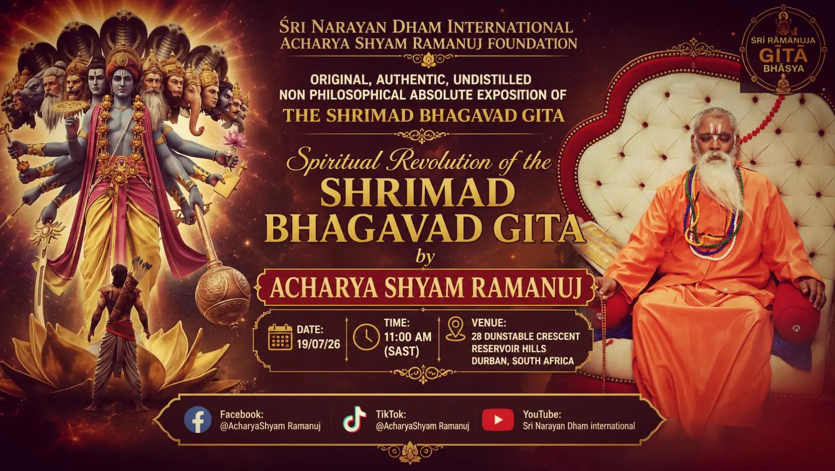 @Acharya Shyam Ramanuj