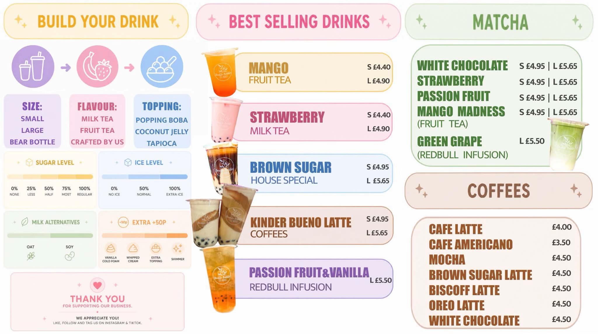 @Double Bubble Tea House LTD