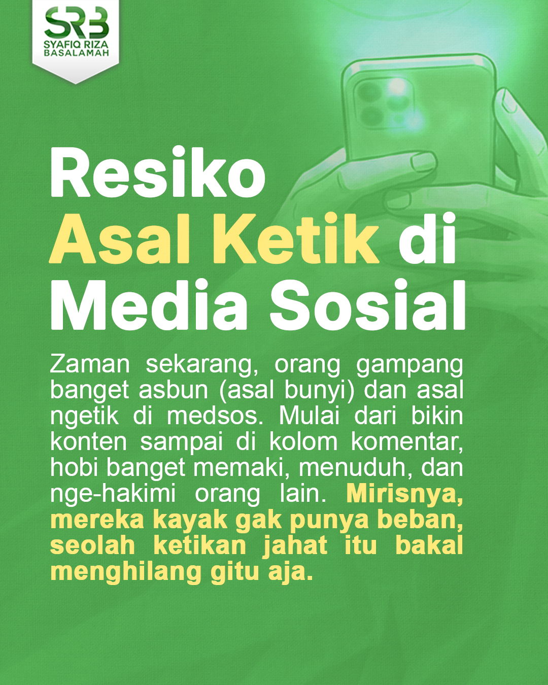 @Syafiq Riza Basalamah Official