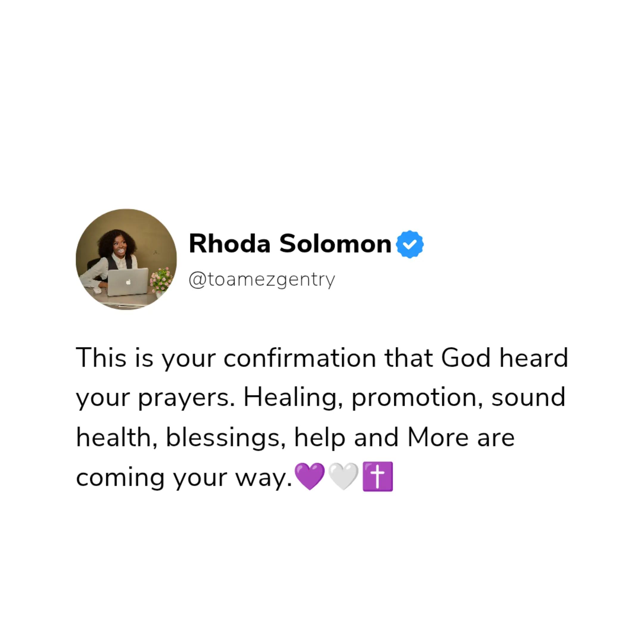 @Rhoda S✝️😇🤎
