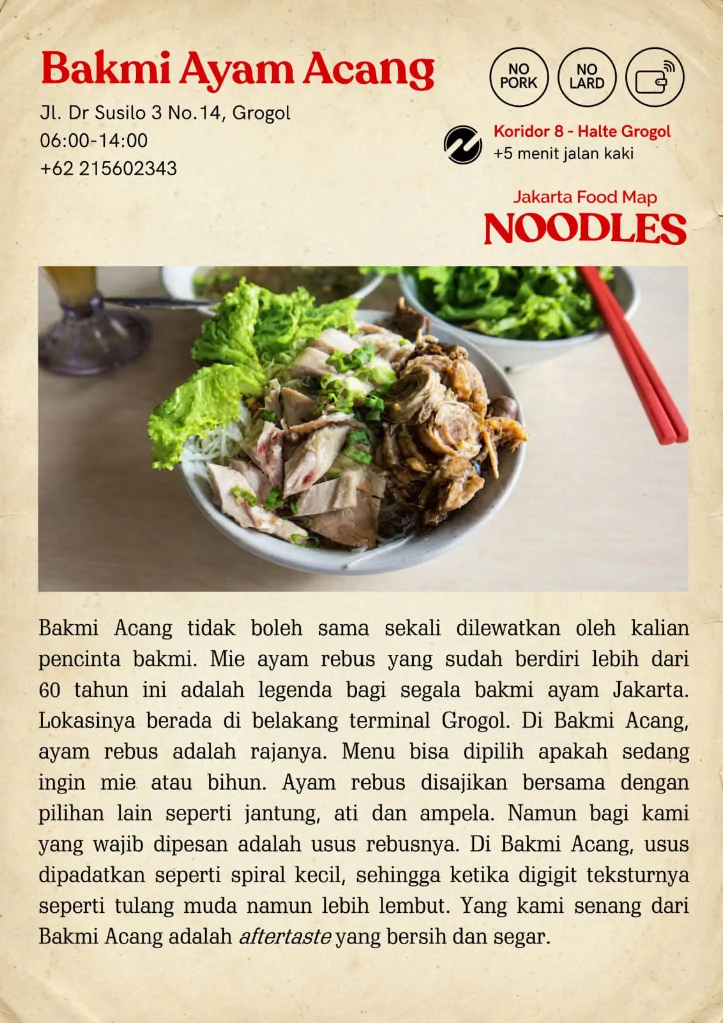 @BAKMI ACANG GROGOL
