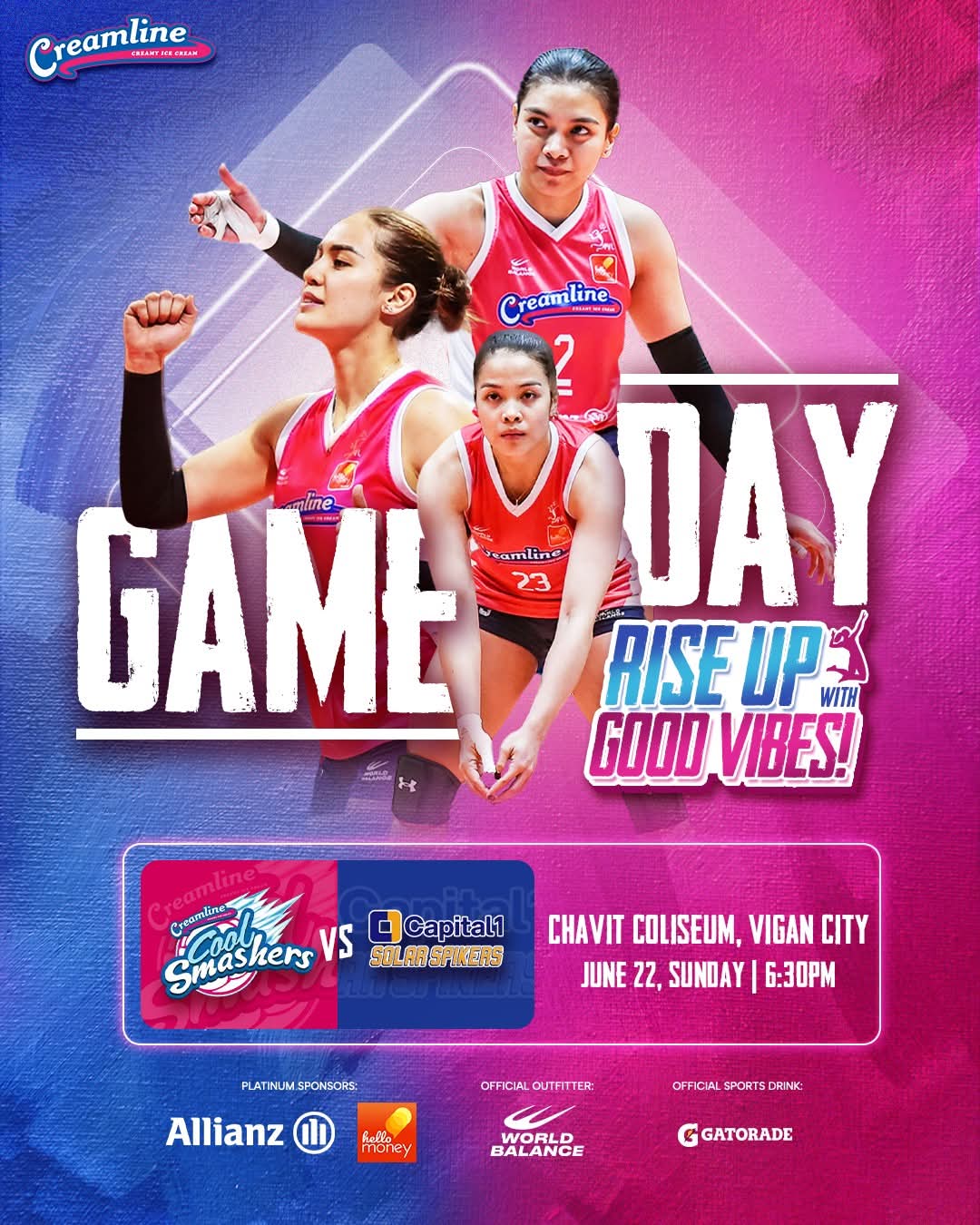 @Creamline Cool Smashers