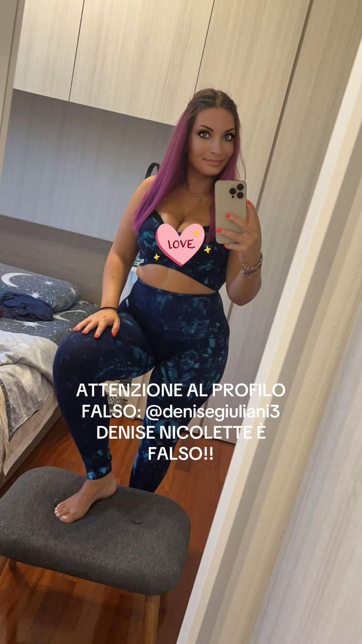 @L&rsquo;unica Denise Nicole vera😘❣️