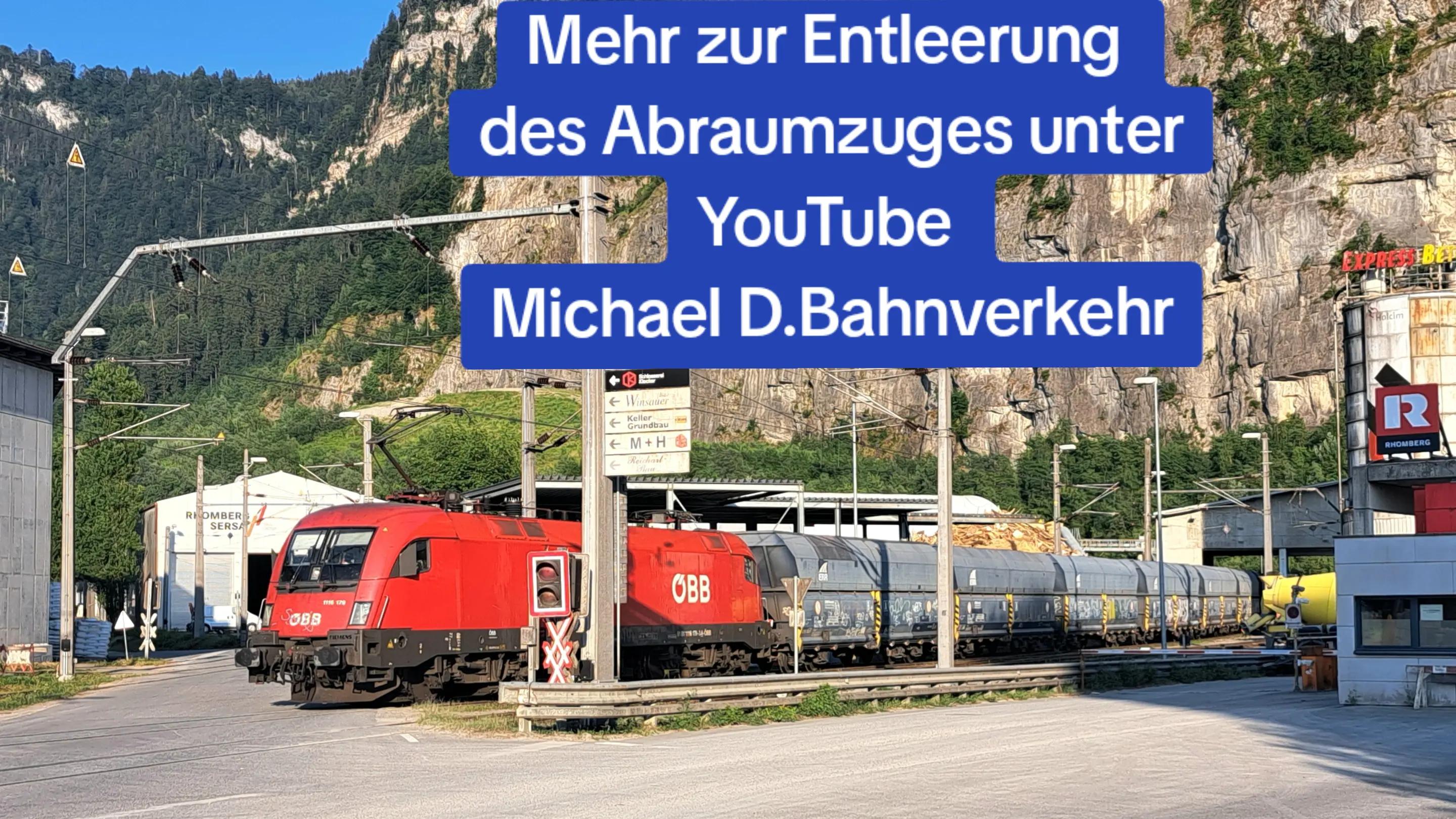 @Michael D. Bahnverkehr