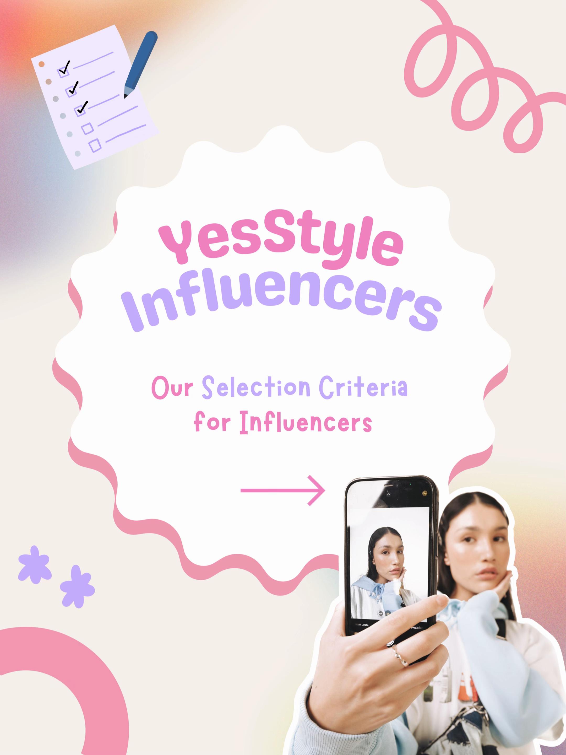 @YesStyleInfluencers