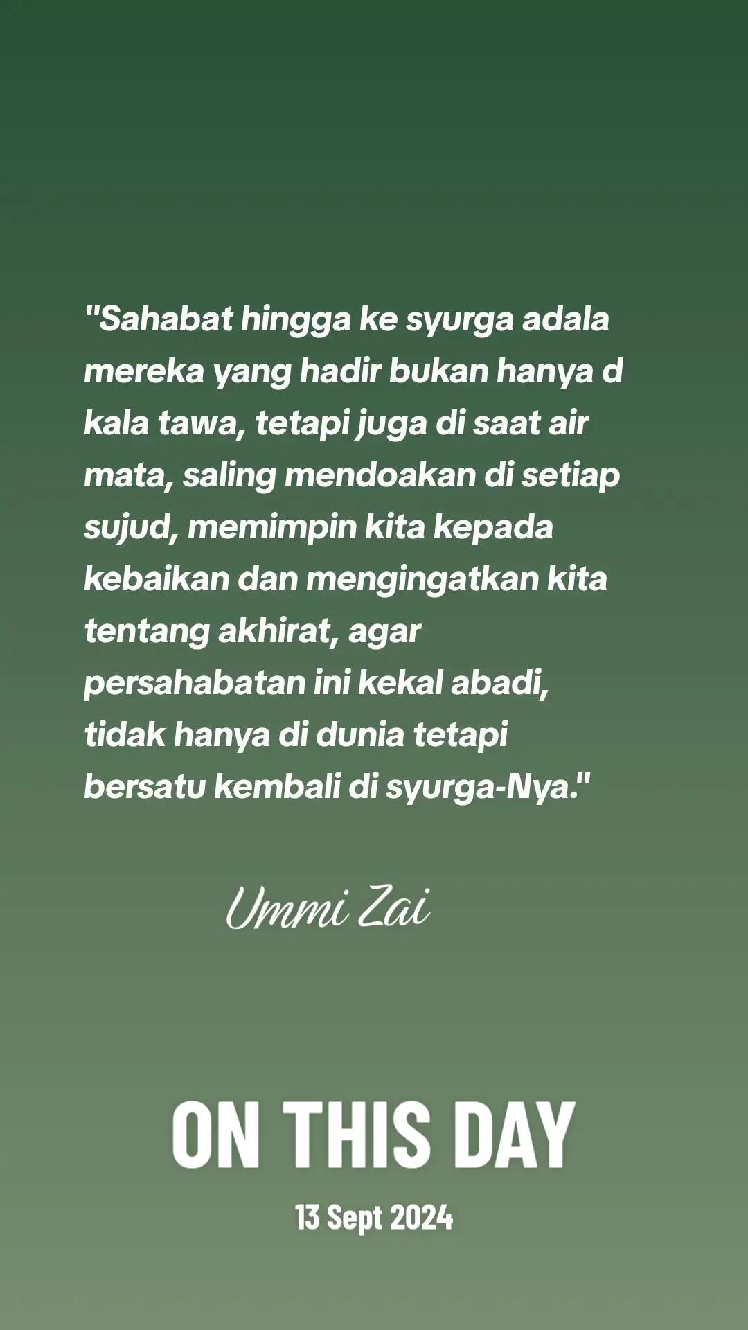 @Ummi Zai