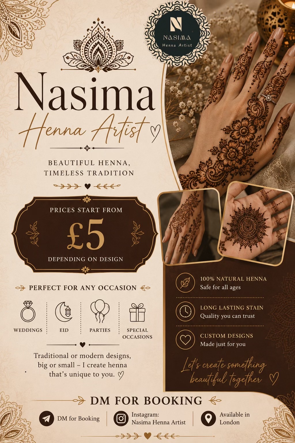 @Nasima henna Artist .